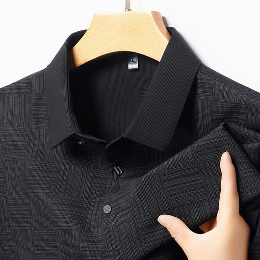 Polo Slim Fit Transpirable con Solapa - Elegancia Moderna para Hombre - Image 9