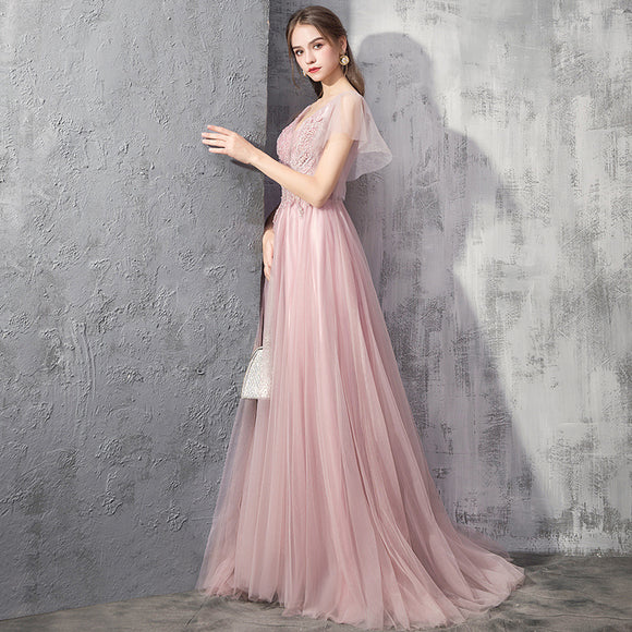 Vestido de Noche Elegante para Banquetes y Eventos Formales