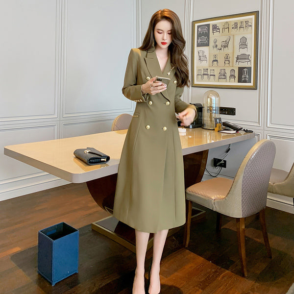 Abrigo Trinchera para Mujer Diseño Midi