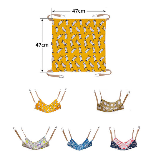 Hamaca Respirante para Gatos - Cama Colgante de Algodón y Lino Resistente - Image 8