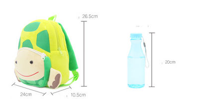 Mochila Escolar Infantil Diseño Tortuga de Peluche - Image 8