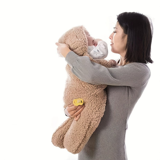 Saco de Dormir Térmico para Bebé con Almohada Removible - Diseño Osito - Image 2