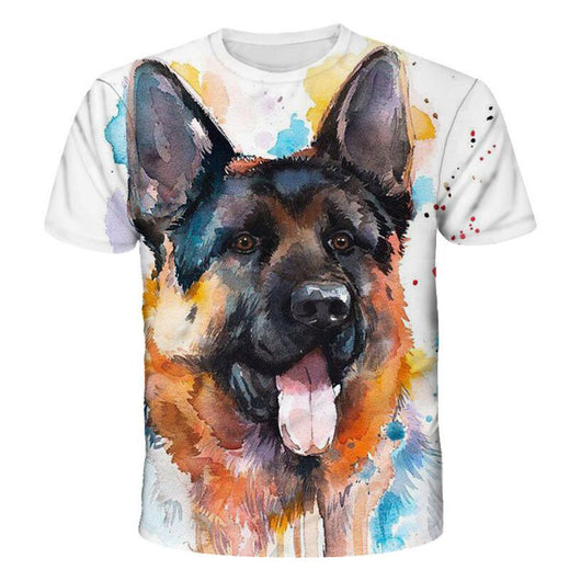 Playera Estampada 3D Ardilla - Diseño Animal Print Moderno - Image 3