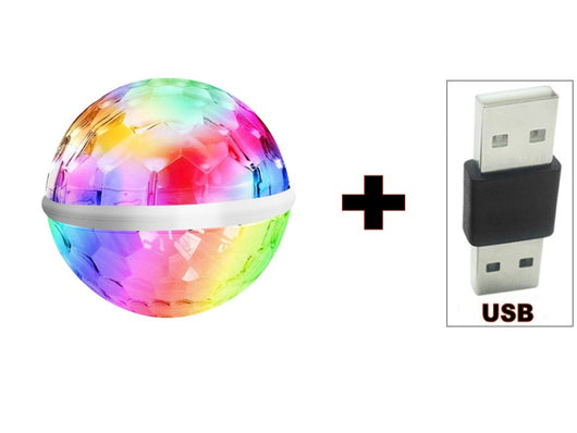 Luz LED RGB Giratoria para Móvil USB - Compatible Android y Apple - Image 7