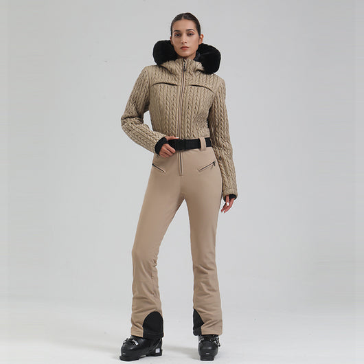 Traje de Esquí Térmico Impermeable para Mujer - Protección Total en Montaña - Image 13