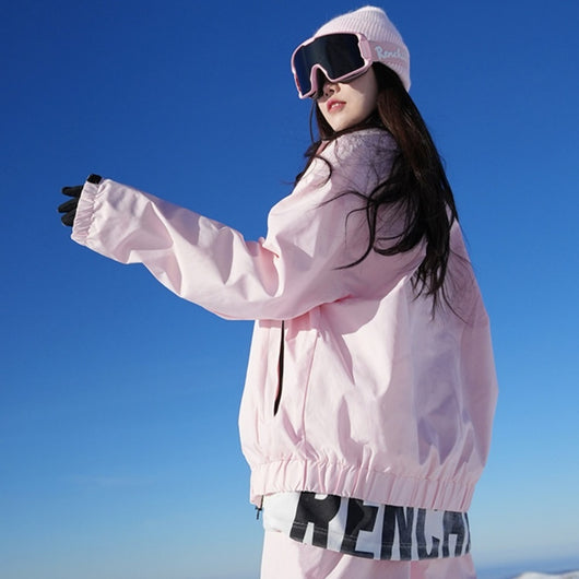 Conjunto de Abrigo Impermeable para Pareja - Chaqueta y Pantalón Térmico para Deportes de Invierno - Image 4