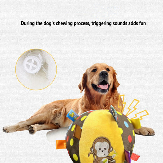 Pelota Interactiva Sonora para Perros - Juguete Masticable con Limpieza Dental - Image 7