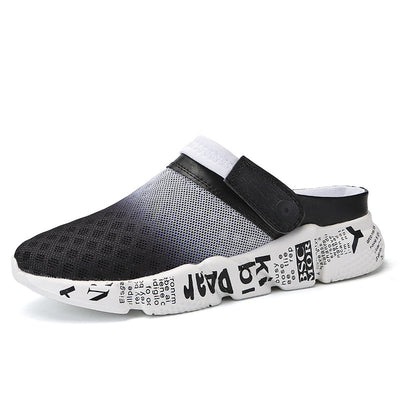 Sandalias Playeras Hombre Tipo Crocs con Agujeros Transpirables - Image 10