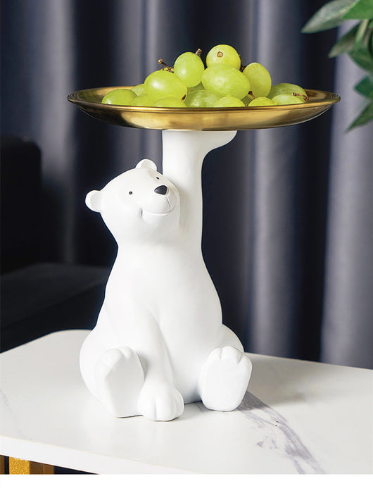 Organizador de Llaves con Bandeja Decorativa Forma de Oso - Image 4