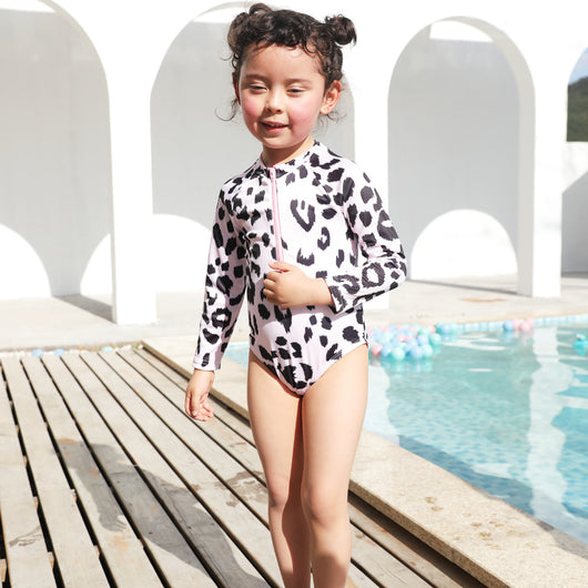 Traje de Baño Estampado Leopardo para Padre e Hijo - Diseño Europeo - Image 3