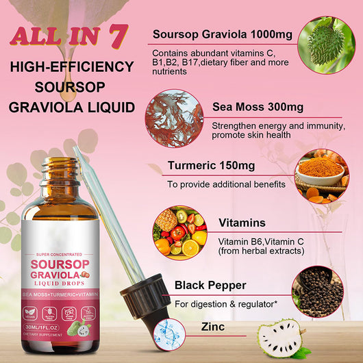 Gotas de Hoja de Guanábana 30ml - Extracto Natural Premium - Image 25