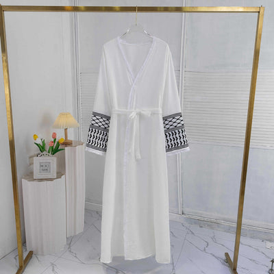 Cardigan Elegante con Bordados para Vestido Musulmán Mujer - Image 22