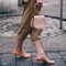 Sandalias Stiletto con Detalles Metálicos Calados para Mujer