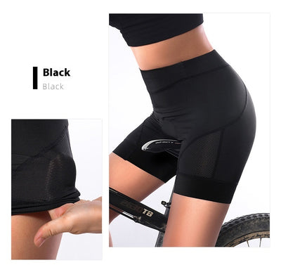 Pantalones Cortos Ciclismo Mujer con Gel de Sílice Acolchado - Image 12