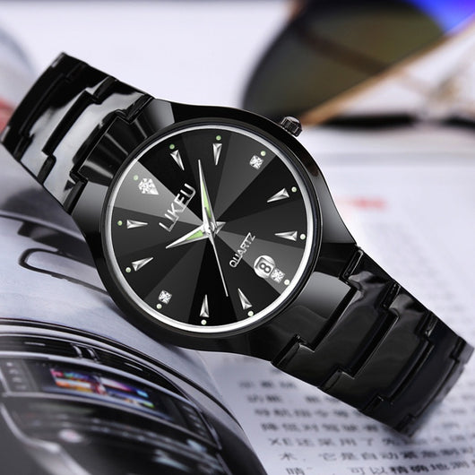 Reloj de Cuarzo Impermeable para Mujer de Temperamento Simple - Image 11
