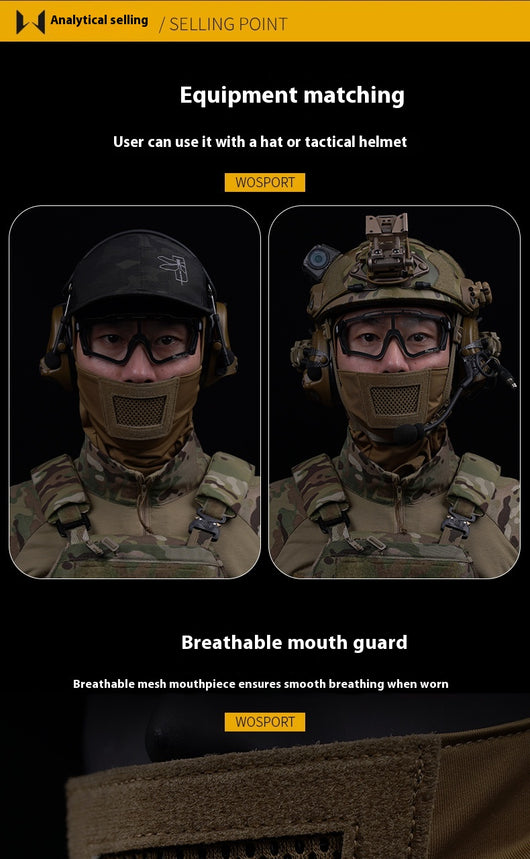 Casco Táctico de Camuflaje WoSporT Knight - Image 12