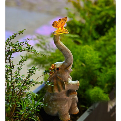 Estatua de Elefante para Jardín - Decoración de Resina Artesanal - Image 8
