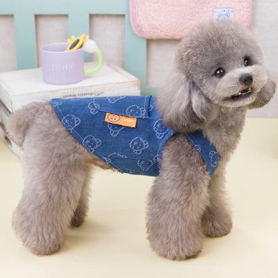 Vestido Denim Princesa para Perros Pequeños - Colección Primavera Otoño - Image 14