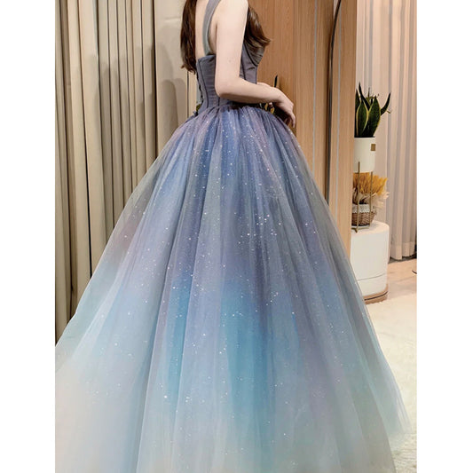 Vestido Azul Noche Estrellada para Mujer - Image 2