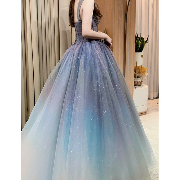 Vestido Azul Noche Estrellada para Mujer