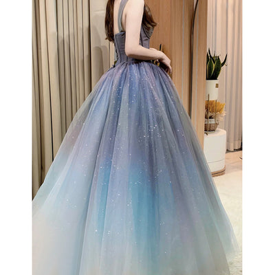 Vestido Azul Noche Estrellada para Mujer - Image 2