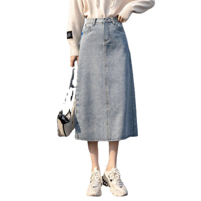 Falda Denim Midi para Primavera y Verano - Image 3