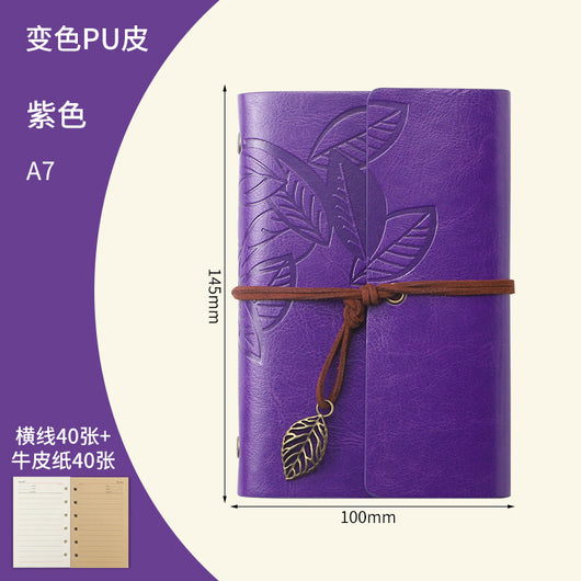 Cuaderno de Viaje Hojas Sueltas Vintage - Diario Creativo Zhiqiu - Image 60