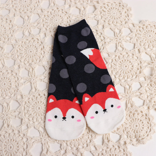 Calcetines Estampados Animales Divertidos para Mujer - Image 5