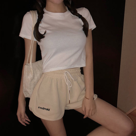 Shorts Anchos de Cuerda Versátiles para Estudiantes - Image 3