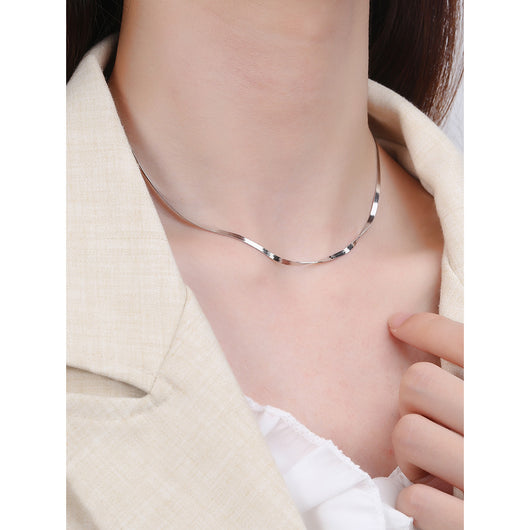 Collar de Plata Esterlina con Dije Minimalista - Image 3