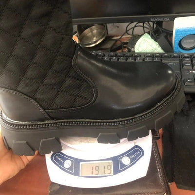 Zapatos Deportivos Talla Grande para Mujer - Tejido Volador con Tacón Medio - Image 11