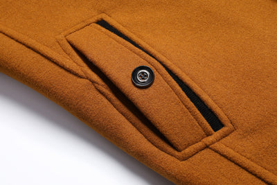 Abrigo de Lana Gruesa para Hombre - Elegancia y Calidez - Image 23