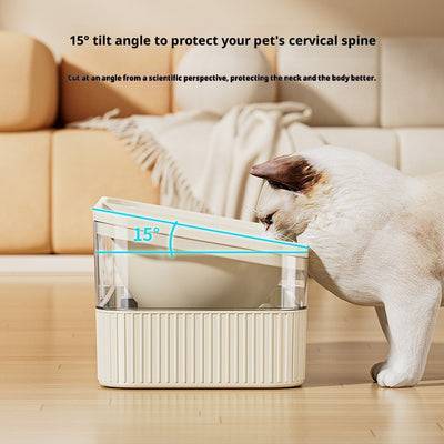 Dispensador Automático de Agua y Alimento para Gatos con Filtración Continua - Image 3