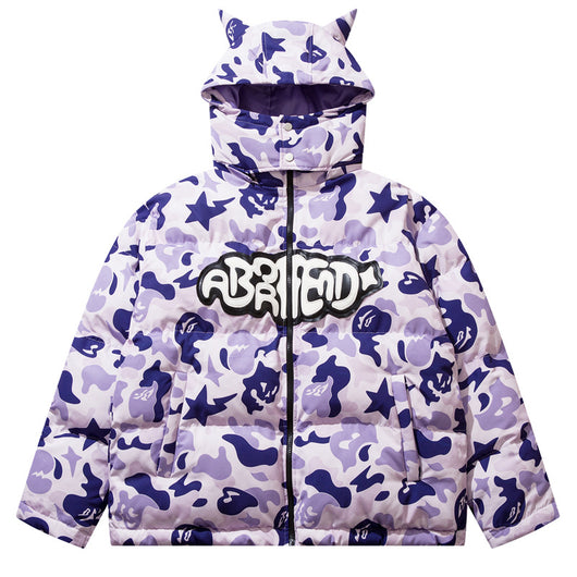 Traje de Algodón Camuflaje con Bordado de Alfabeto Imp - Image 3