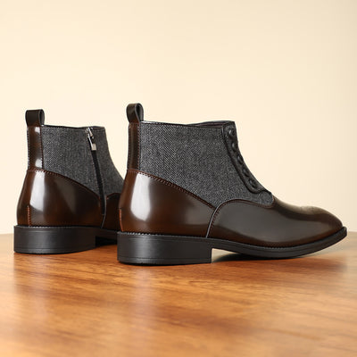 Zapatos Formales Vintage Estilo Británico en Cuero para Hombre - Image 13