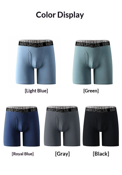 Boxer Briefs Deportivos Hombre Largo Transpirable con Soporte en V - Image 16