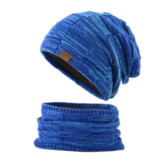 Conjunto de Gorro y Bufanda Tejidos para Parejas - Image 4