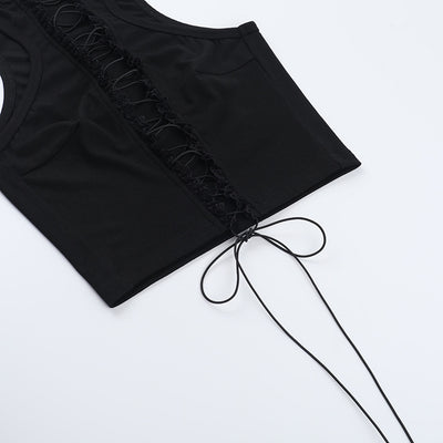 Top Cropped sin Mangas Elegante - Image 21