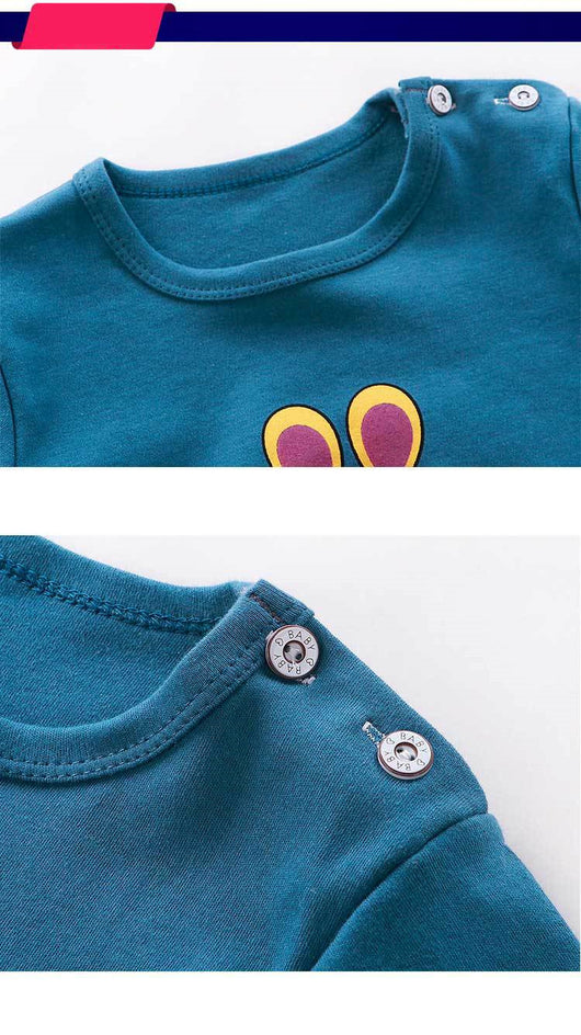 Playera de Manga Larga para Niños en Algodón 100% - Image 14