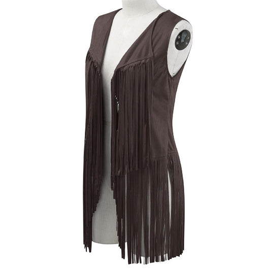 Chaleco Sleeveless con Borlas para Mujer - Image 43