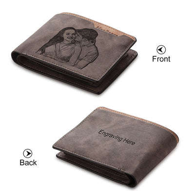 Billetera Personalizada con Grabado de Foto - Regalo Perfecto para Papá - Image 14