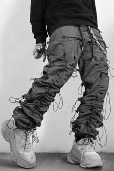 Pantalones Casuales con Detalles Reflectantes - Image 11