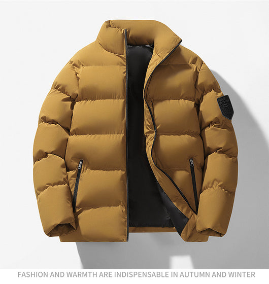 Chaqueta Acolchada de Algodón para Hombre - Abrigo Térmico Extra Grueso - Image 12