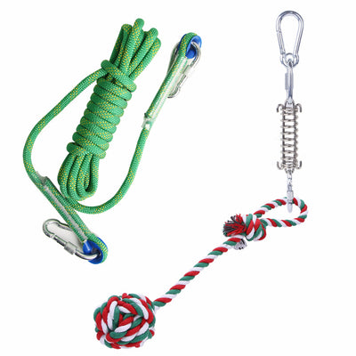 Juguete Interactivo para Perro de Acero Inoxidable con Suspensión por Resorte - Image 16