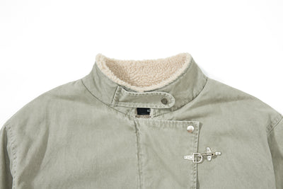 Abrigo de Algodón para Hombre con Diseño Locomotora - Image 12