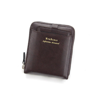 Billetera Compacta para Hombre con Múltiples Compartimentos y Cierre de Cremallera - Image 5