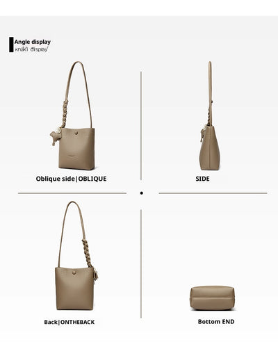 Bolso Bandolera de Cuero Suave para Celular Multicompartimento - Image 24