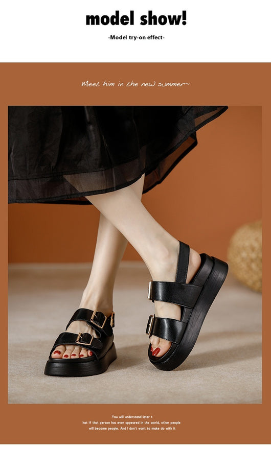 Sandalias Plataforma Versátiles para Verano - Comodidad y Estilo - Image 26