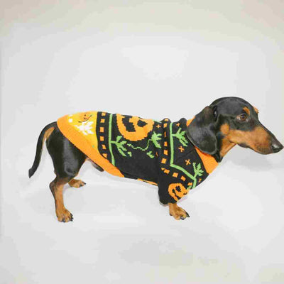 Suéter Cálido para Mascotas en Tonos Naranja - Abrigo Acogedor para Perros y Gatos - Image 12
