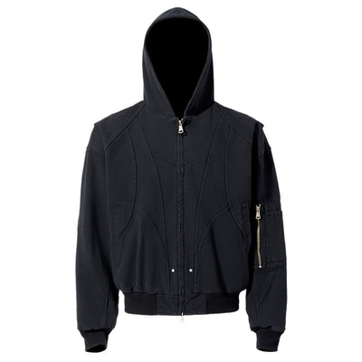 Chaqueta de Trabajo Pesada en Lona Lavada para Hombre - Image 5